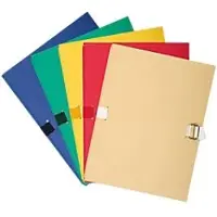 Exacompta Documentmap A4 Karton, Papier Kleurenassortiment 223000E 5 Stuks