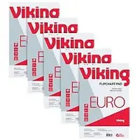 Viking Flipoverblok Euro 70 g/m² Blanco 5 Stuks à 20 Vellen