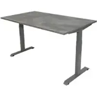 Euroseats Bureau Rechthoekig Oxyd Beton T-Voet 1.200 (B) x 800 (D) x 865 (H) mm Metaal