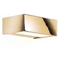 DECOR WALTHER Badkamerlamp Box 15 N LED Wandmodel Goud 3000 Kelvin
