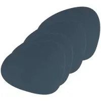 Lind DNA Placemat Curve L Nupo Dark Blue (Set van 4)-37 x 44 cm