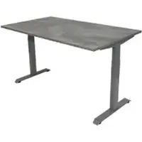 Euroseats Bureau Rechthoekig Oxyd Beton T-Voet 1.600 (B) x 800 (D) x 865 (H) mm Metaal