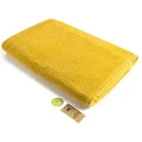 Artg Towelzz - XXXL Strandhanddoek - BIG TOWEL - 100% Badstof - Katoen - Donkergeel - Mustard - 100 x 210 cm