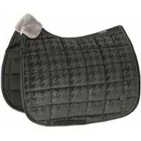 Eskadron Zadeldek Essence Velvet Stamp Donkergroen - Donkergroen - dressuur Paard
