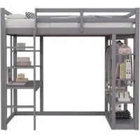 MODFU Eenpersoonsbed 90x200 cm – Wit PU – 360° LED – Hydraulische opbergruimte – USB-C – Appbediening