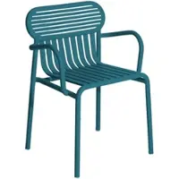 Petite Friture Week-End Stoel met Armleuningen - Set van 2 Ocean Blue