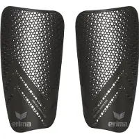 Erima Evo Flex Superlite Scheenbeschermer - Zwart / Zilver | Maat: S