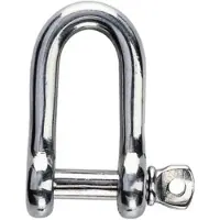 PLASTIMO D Forged Shackle Zilver 12 mm