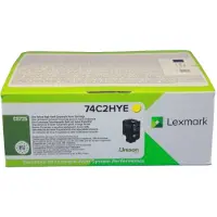 Lexmark Toner 74C2HY0 Geel Hoge capaciteit