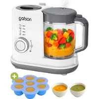 Gatson BabyChef Blender en Stomer - Inclusief Babyvoeding bewaarbakje