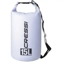 Cressi Pvc 15l Dry Sack Wit