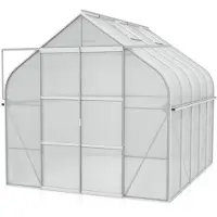 Vitavia Tuinkas Diana 8300 - Polycarbonaat 4mm - Aluminium - 264x321x255cm