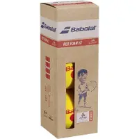 Babolat Red Foam Tennis Balls Box Geel 24 x 3 Balls