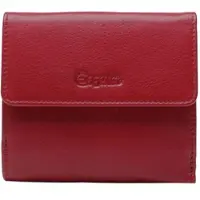 Esquire Leren Portemonnee Viktoria Little Wallet Red Donkerrood