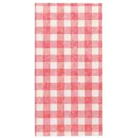 Papstar 50 Servetten ROYAL Collection 1/8 vouw 40 cm x 40 cm rood Vichy Karo