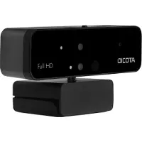 Dicota Webcam PRO met gezichtsherkenning - Webcam - Kleur