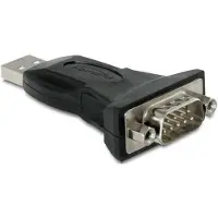 DeLOCK USB 2.0 Adapter [1x USB-A 2.0 stekker - 1x Serieel 9-polig] 61460 0 mm