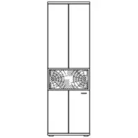 Ideal Ideale Brilion vitrine Type 84
