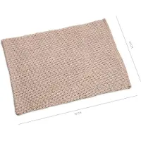 Wicotex Badmat Classic Braid 60x90cm taupe taupe Polyester Badkamermat