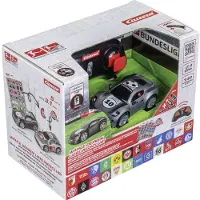 Carrera 370430042 - Bundesliga - 2.4GHz Mini RC grau 370430042 1:43 RC auto Elektro Incl. accu en laadkabel