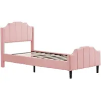 OKWISH Polsterbed 160x200 cm – Donkergrijs linnenlook – LED-hoofdeinde – Stevig staalframe – Opbergruimte