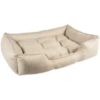 Laroy + Duratex Hondenbed Beige L-100x70x20cm