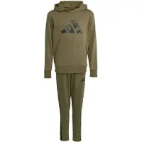 Adidas Trainingspak kaki / olijfgroen / zwart