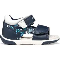 Geox SANDAL ZAPITO DREUMES Sandalen - DONKER MARINEBLAUW/WIT - Maat 21