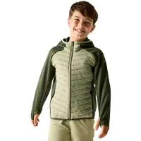 Regatta - Kid's Junior Andreson Hybrid - Hybride jas 8-9 Years, olijfgroen