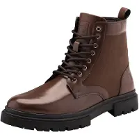OMBRE Veterboots 'Fobo-0174' chocoladebruin