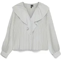 Vero Moda Blouse 'VMKAJA' zwart / wit