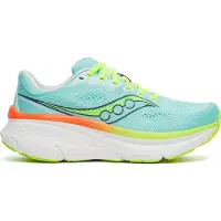 Saucony Sportschoen 'GUIDE 19' aqua / limoen / zwart