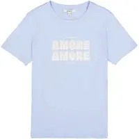Garcia Shirt hemelsblauw / wit