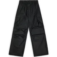 Rains Regenbroek Unisex Pocket Rain Pants Wide W3 Black-L