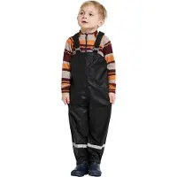 Didriksons - Kid's Plaskeman Pants 7 - Regenbroek 110, zwart