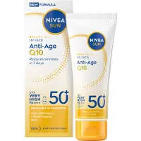 Nivea - UV Face Anti Age Q10 Cream - SPF 50 - 40 ml