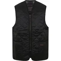 Barbour Bodywarmer Men Quilted Waistcoat/Zip-In Liner Black Modern-Maat 36