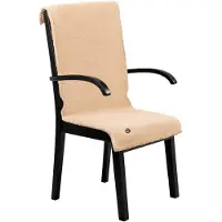 Saaf – Verwarmde Deken & Stoelverwarming – 40 x 110 cm – Beige Teddy – 3 Warmtestanden met 10.000 mAh Accu – Draadloos & USB Verwarmd – Maximaal Comfort