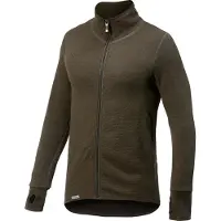 Woolpower Vest Unisex Full Zip Jacket 400 Pine Green-S