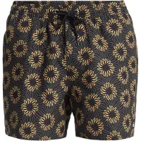 Quiksilver Zwemshorts 'Everyday Volley' honing / donkergrijs / zwart