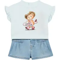Levi's Kids Set beige / blauw / bruin