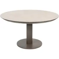 4SO Sarah low dining tuintafel 130xH69 cm printed ceramic terre