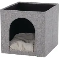 Trixie - Kattenmand - Iglo Ella - Grijs - 37X33X33 cm