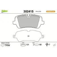 Valeo 302415 Remblokken