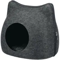 Trixie relax iglo kat vilt grijs - 38x37x35 cm