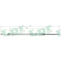 LPR C0639B Handremkabel