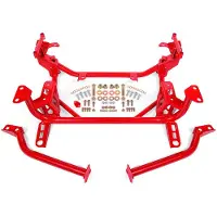 BMR Suspension BMR 15-20 Ford Mustang Street Version (DOM) K-Member - Red