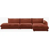 Sissy-Boy Countess 4-zits bank chaise longue rechts otto longue links Royal Magnolia