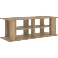 vidaXL TV-stand 96 x 35 x 33,5 cm Artisan Eiken Geconstrueerd hout