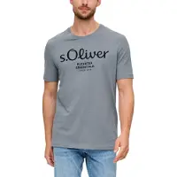 s.Oliver Shirt grijs / donkergrijs